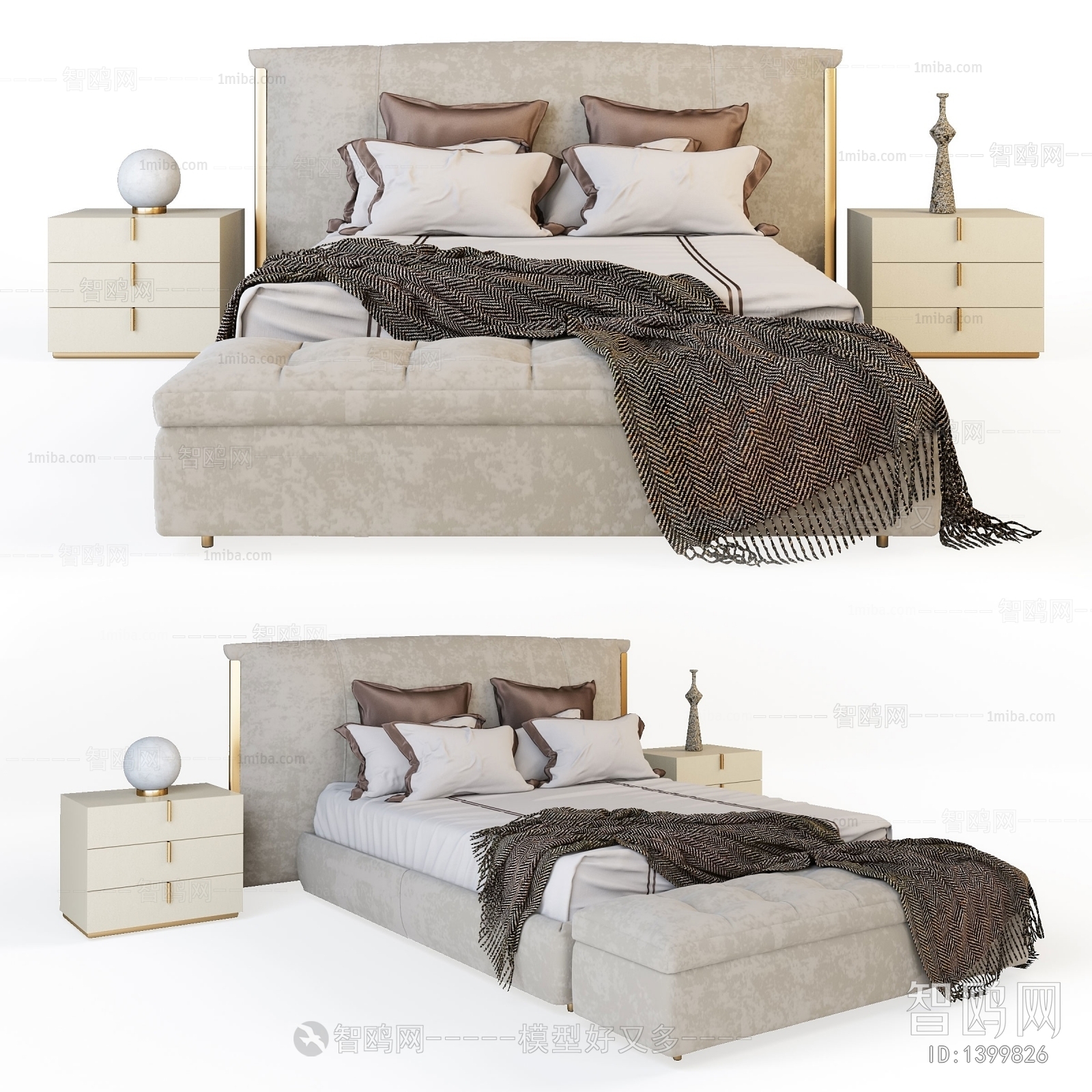 Modern Double Bed