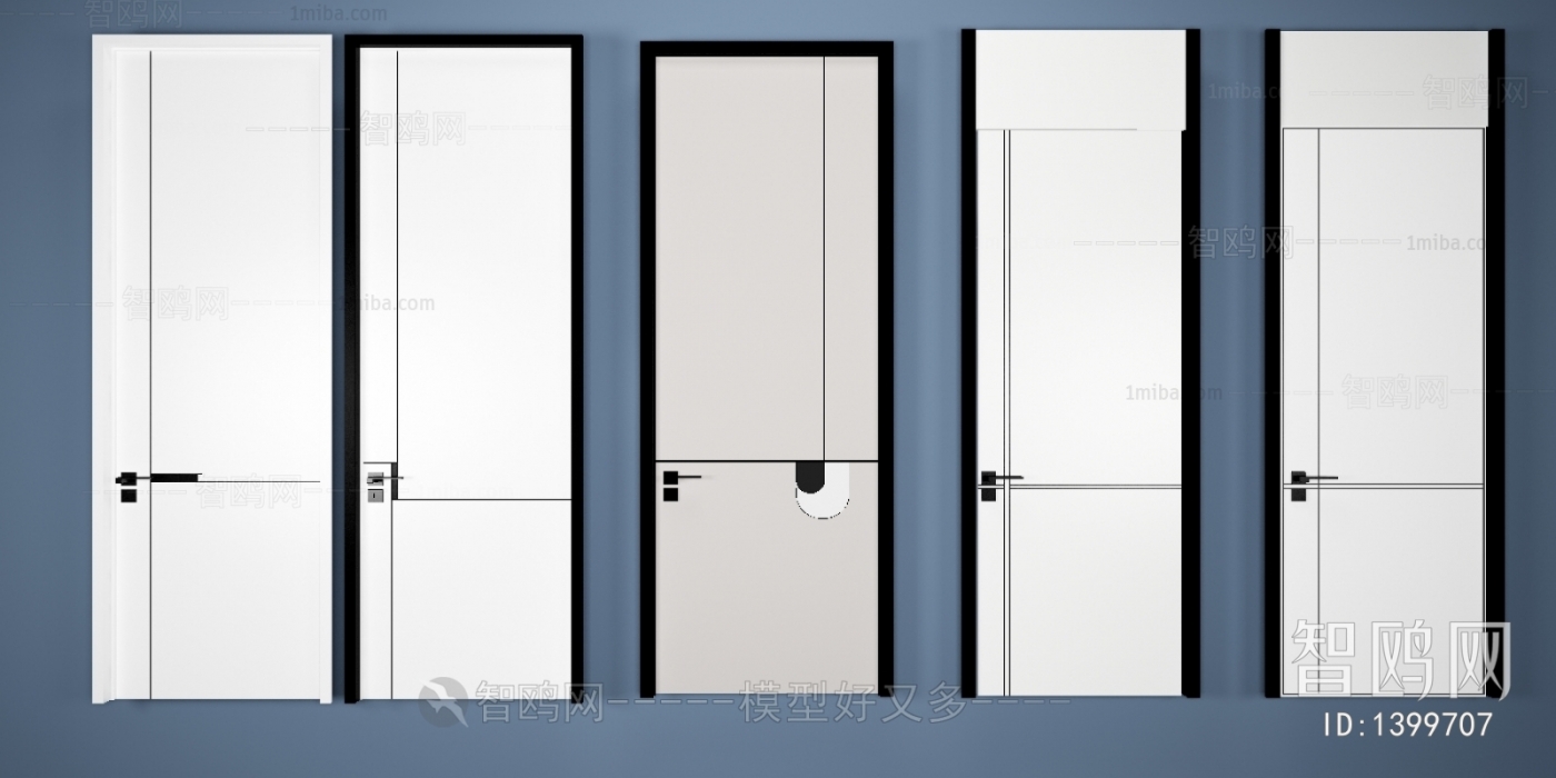 Modern Single Door