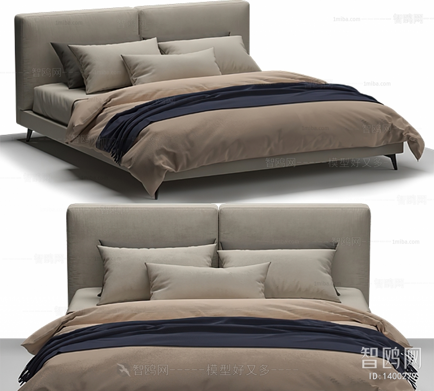 Modern Double Bed