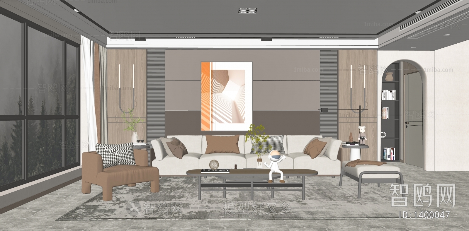 Modern A Living Room