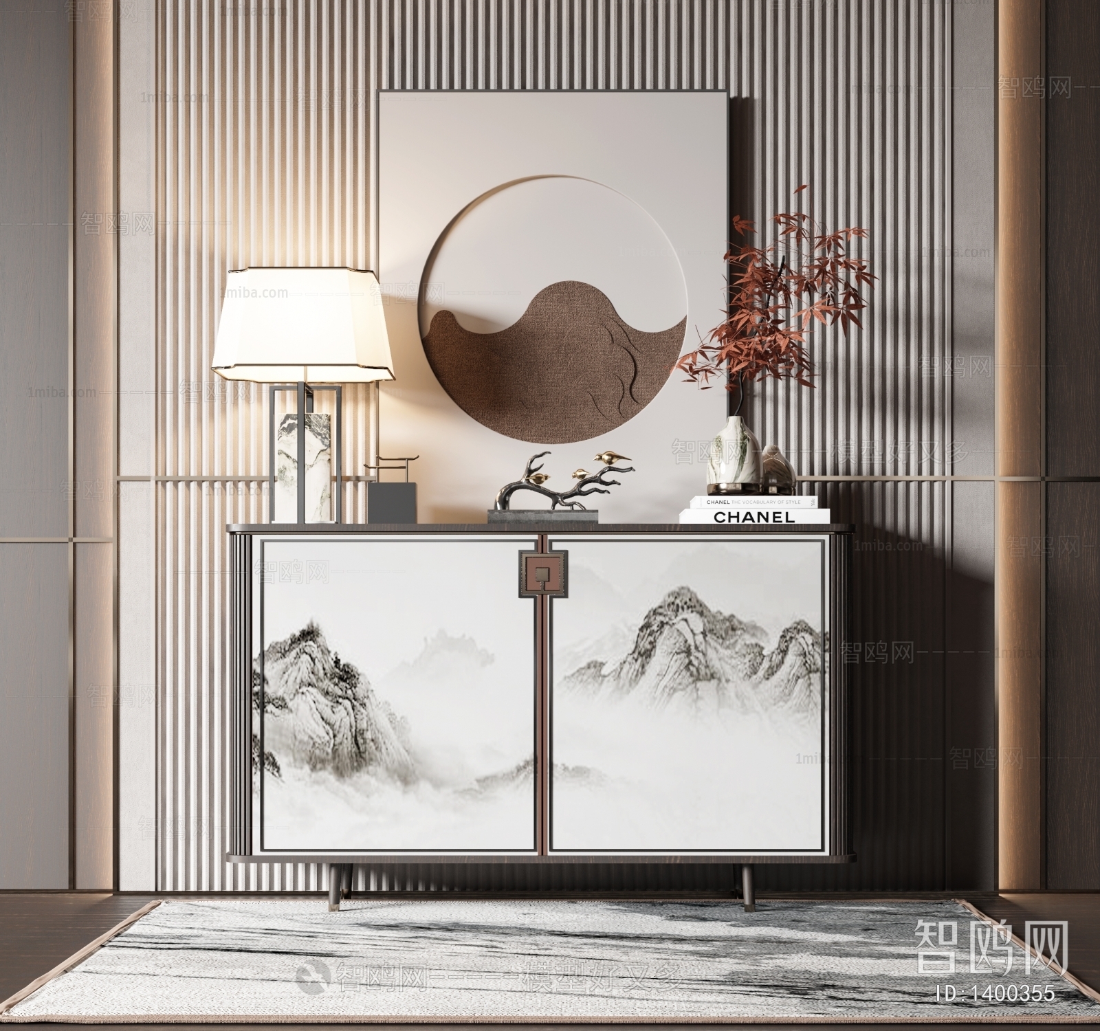 New Chinese Style Side Cabinet/Entrance Cabinet