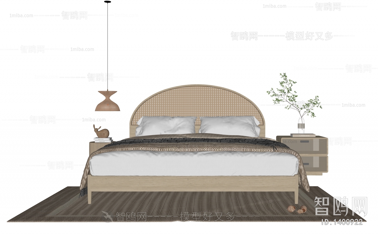 Wabi-sabi Style Child's Bed