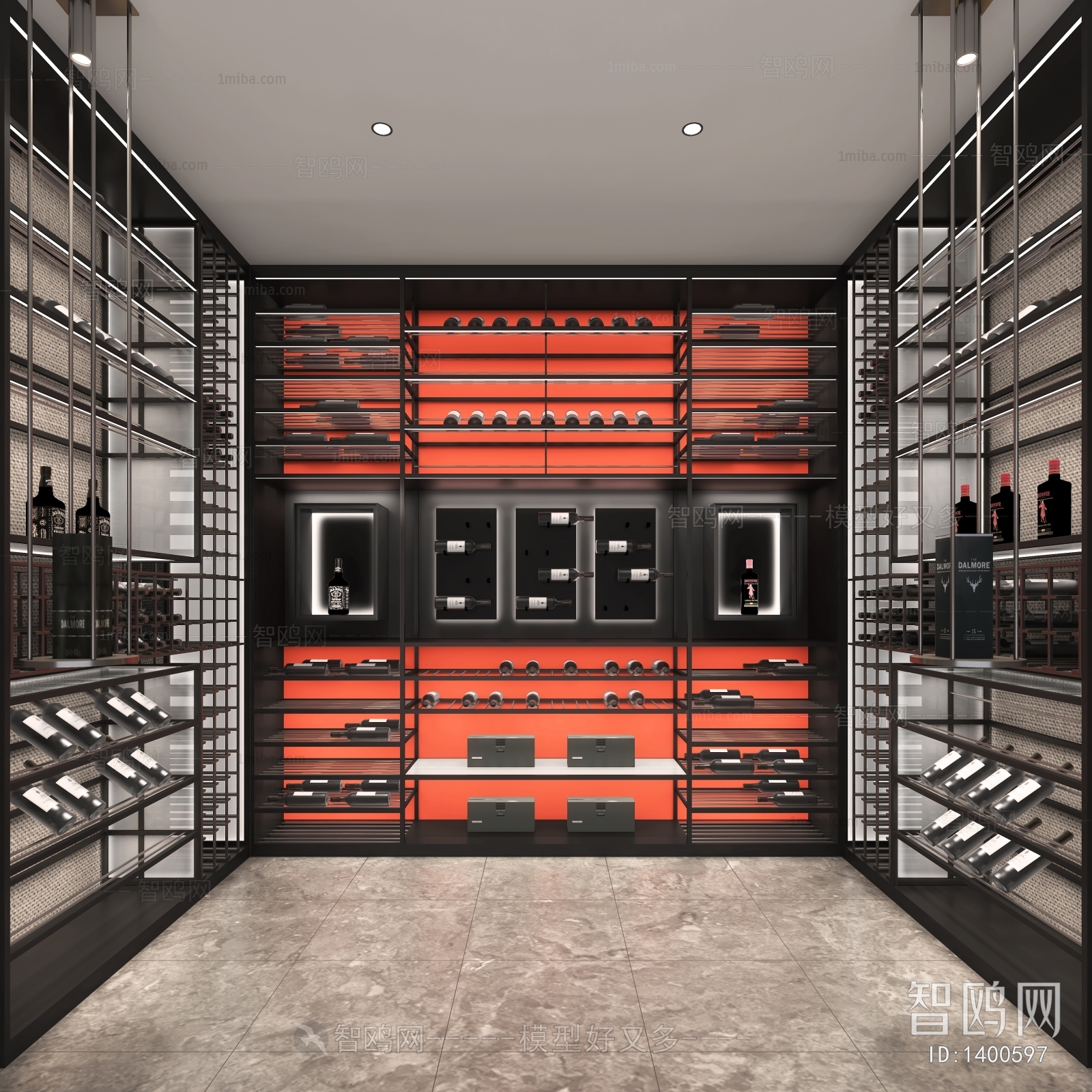 Modern Wine Cellar/Wine Tasting Room