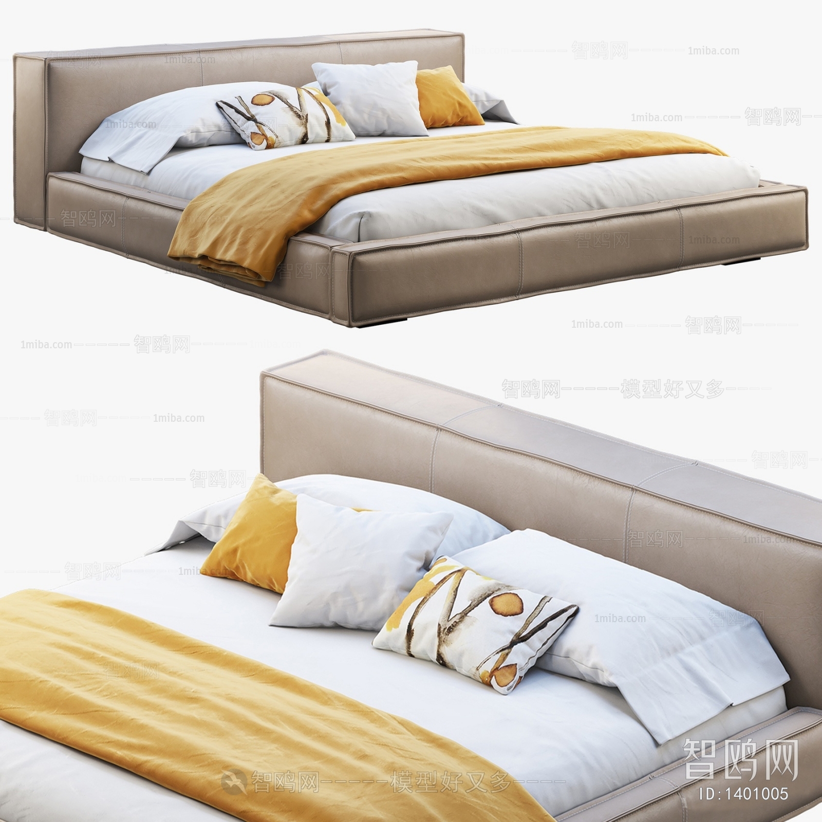 Modern Double Bed