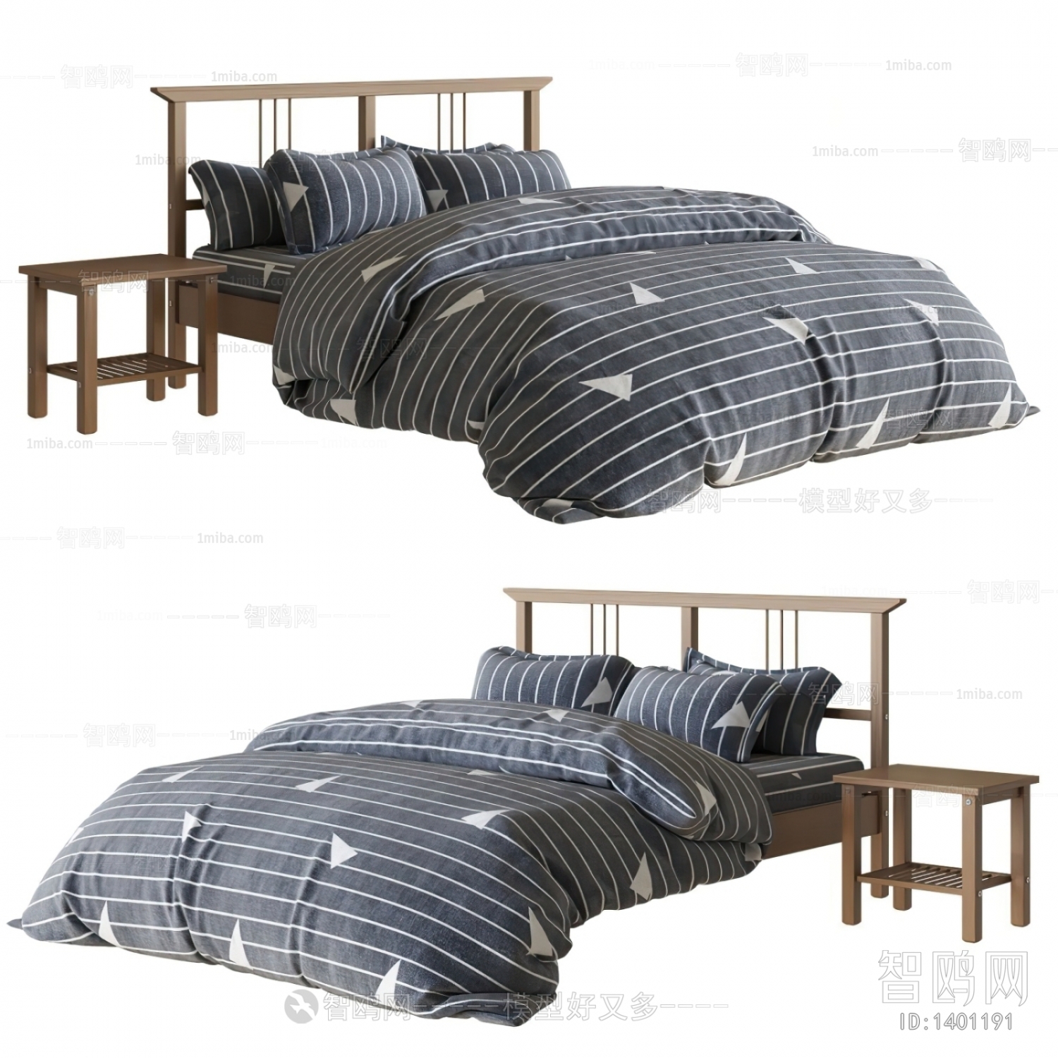 Modern Double Bed