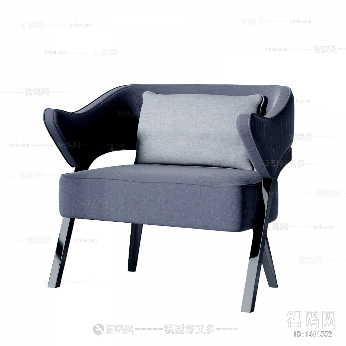 New Chinese Style Lounge Chair