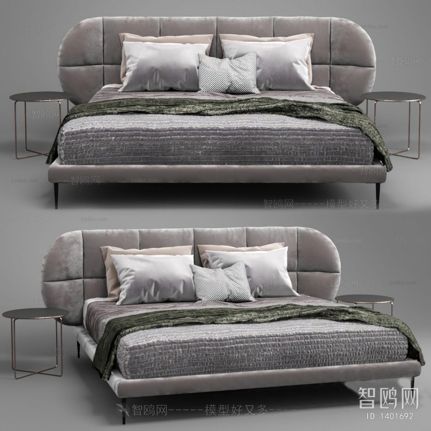 Modern Double Bed