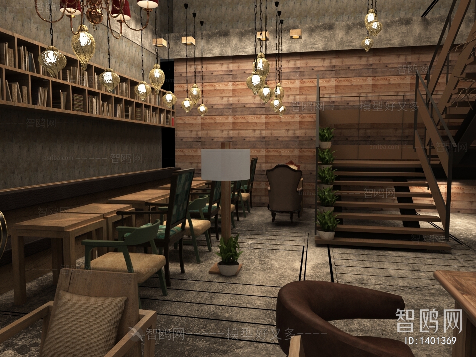 Industrial Style Cafe