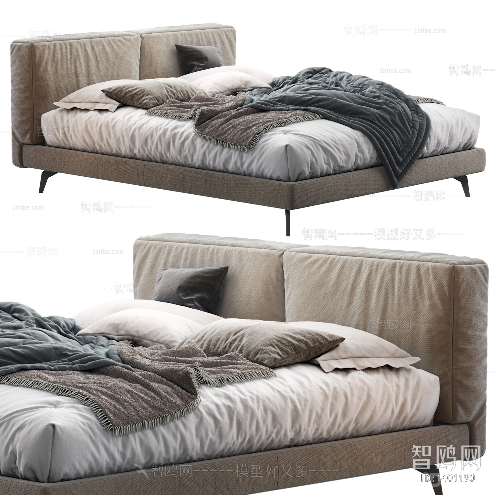 Modern Double Bed