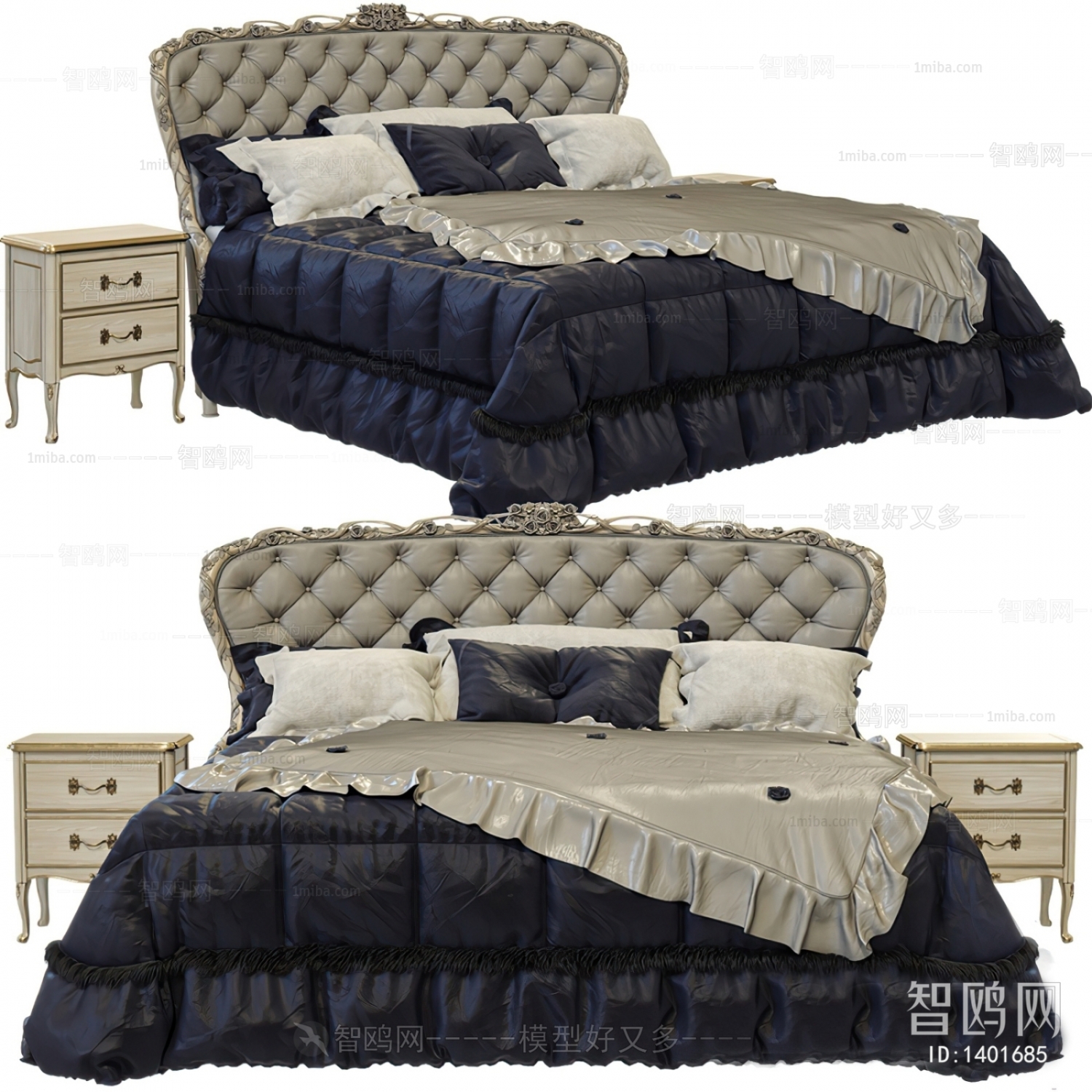 American Style Double Bed