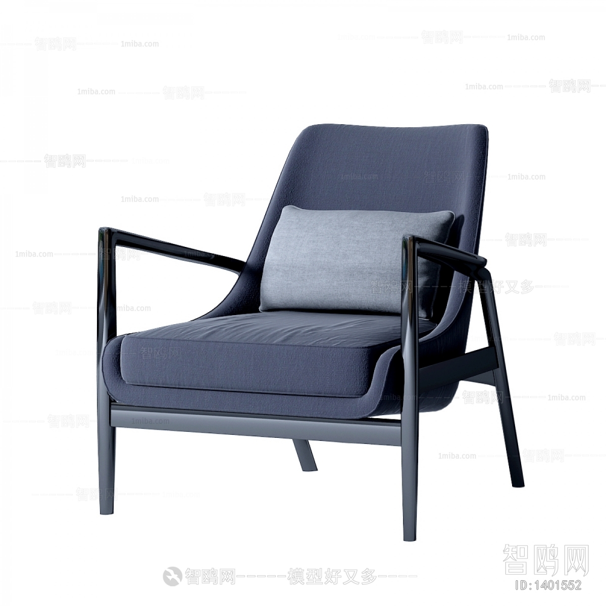 New Chinese Style Lounge Chair