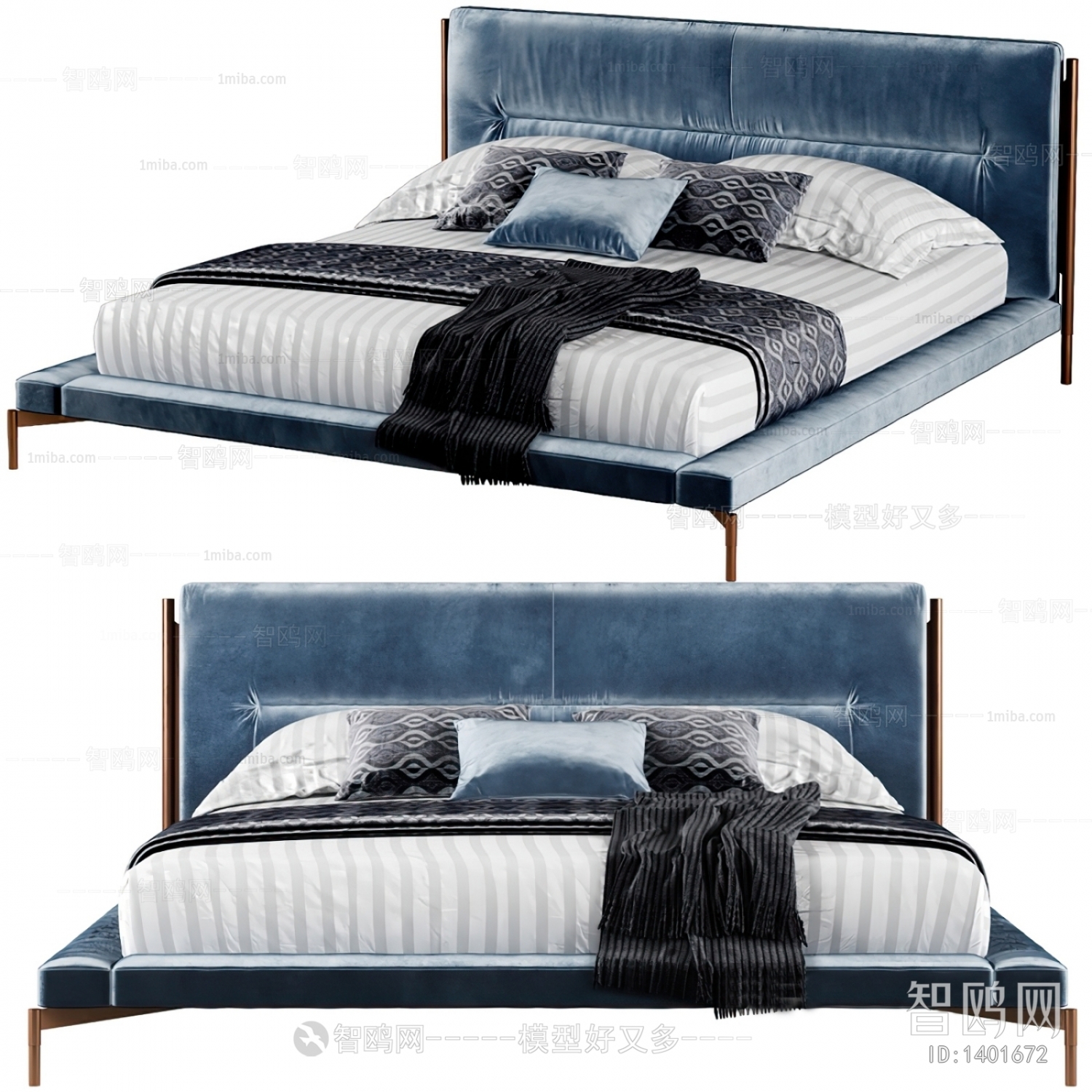 Modern Double Bed