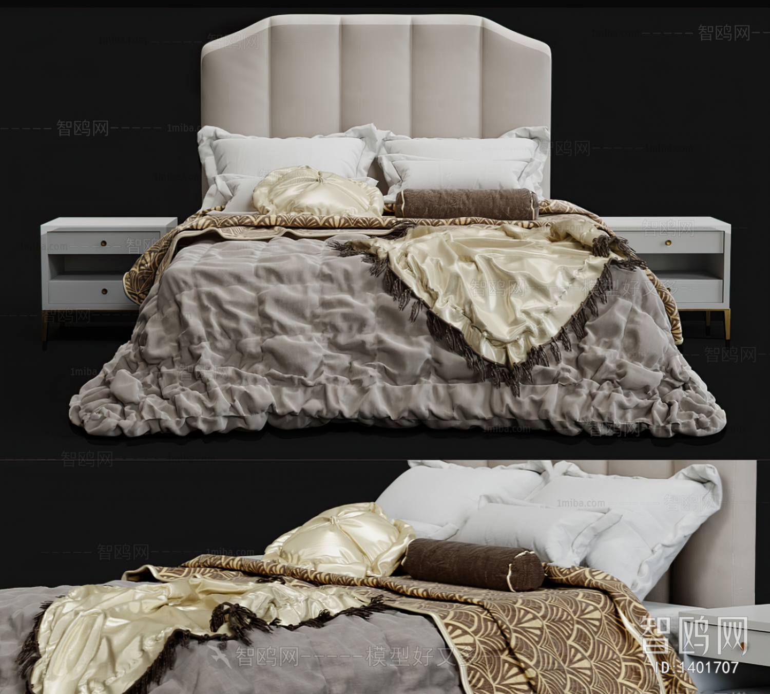 Modern Double Bed