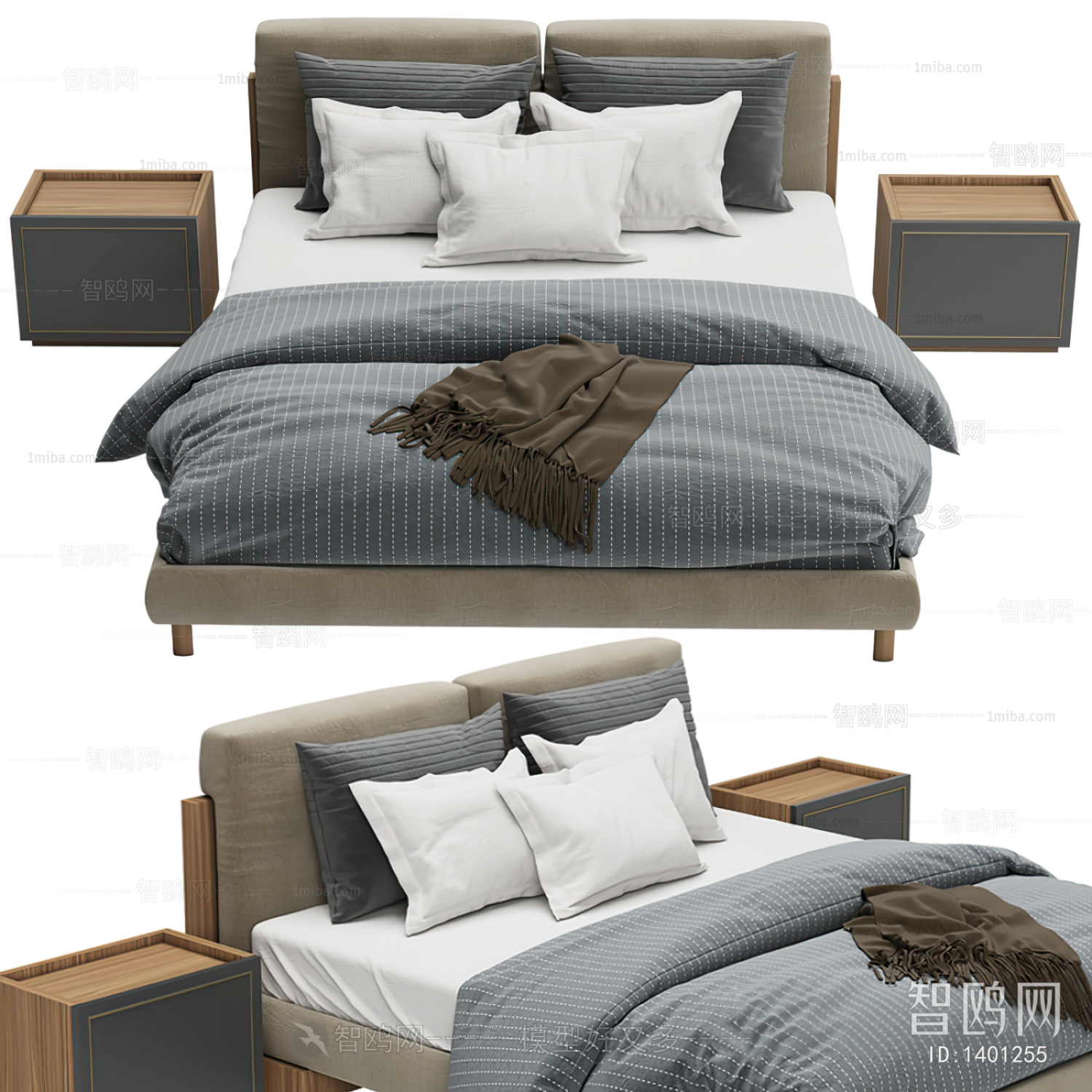 Modern Double Bed