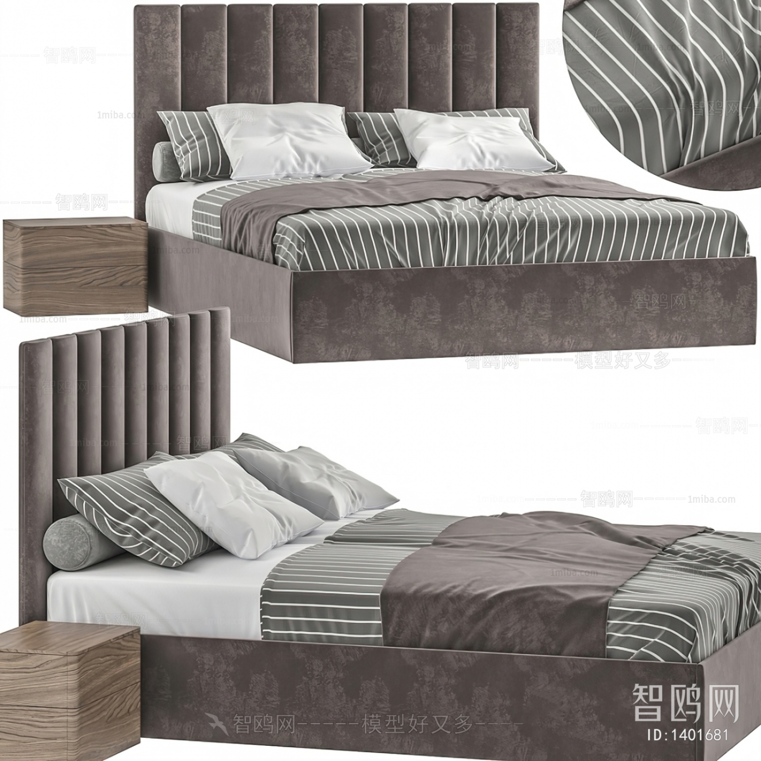 Modern Double Bed