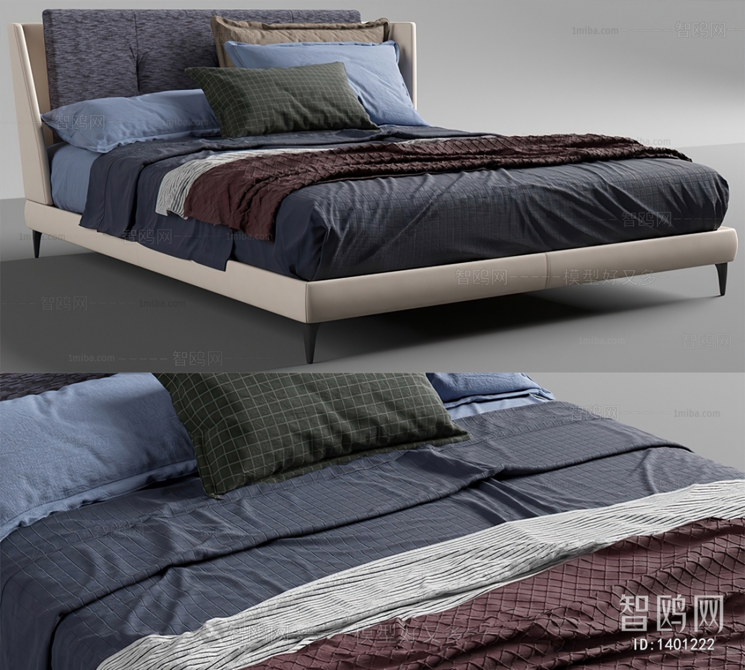 Modern Double Bed