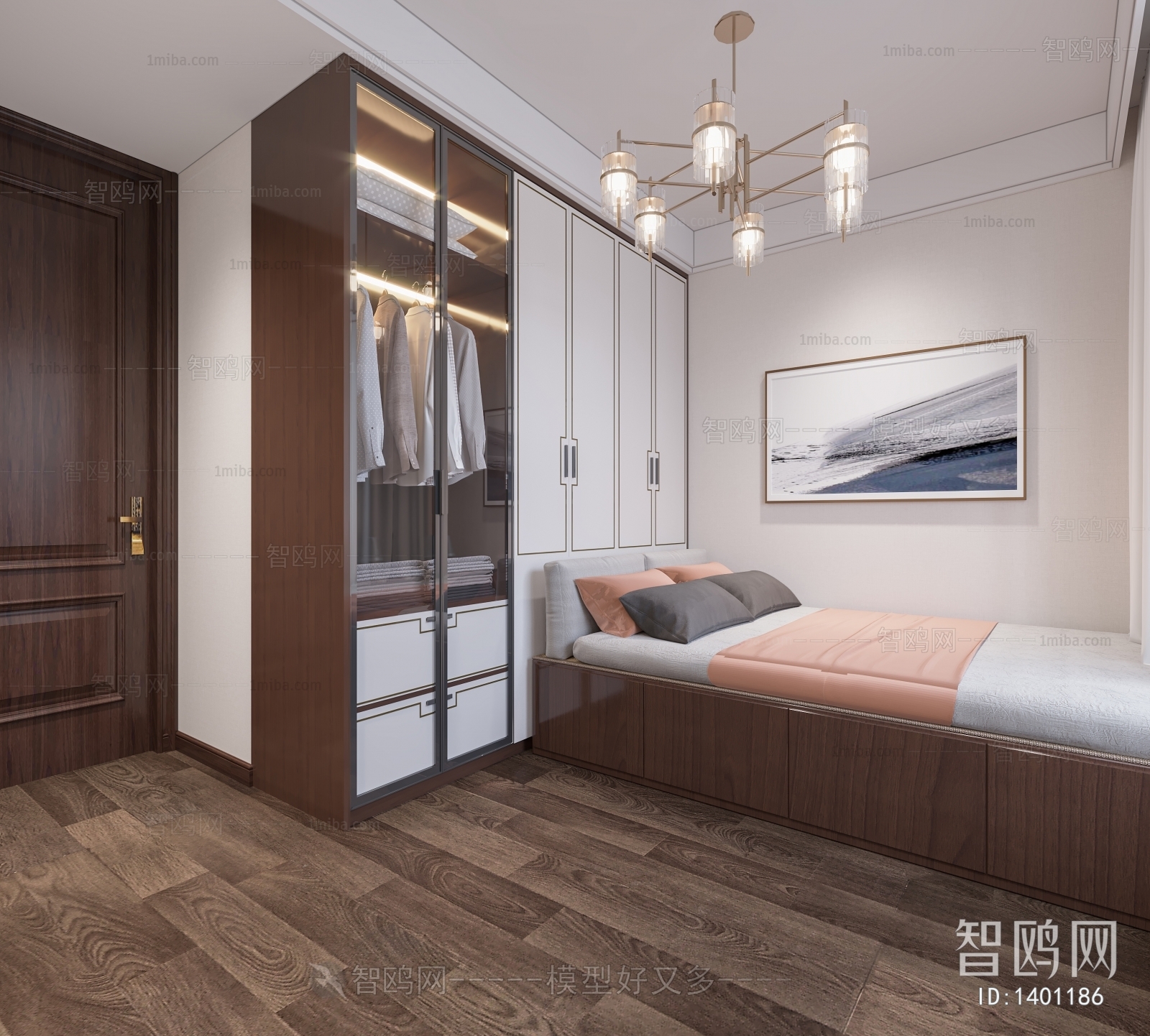 New Chinese Style Bedroom