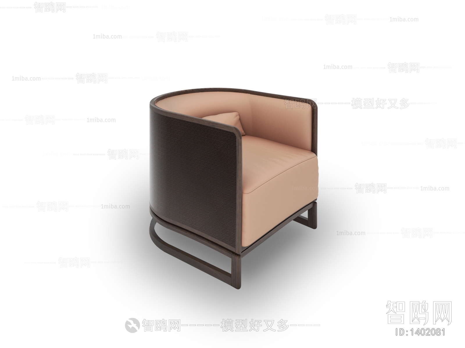 New Chinese Style Lounge Chair