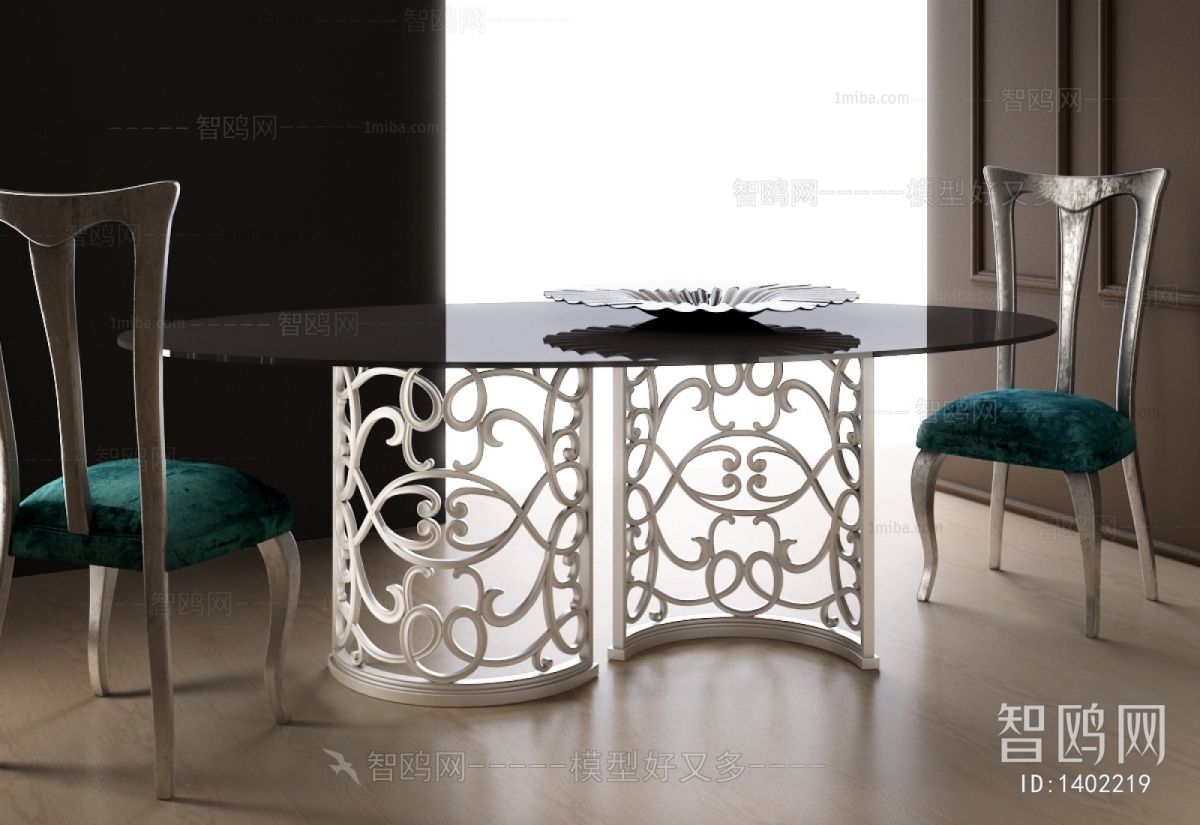 New Classical Style Dining Table And Chairs