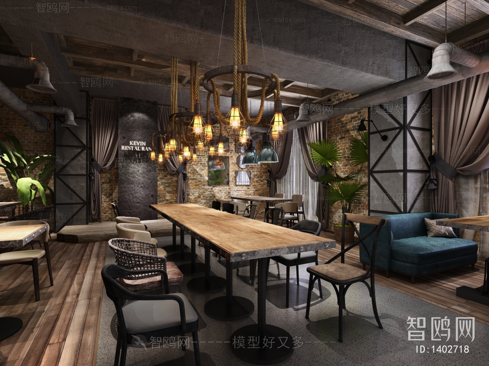 Industrial Style Restaurant