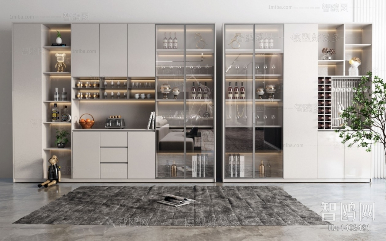 Modern Wine Cabinet