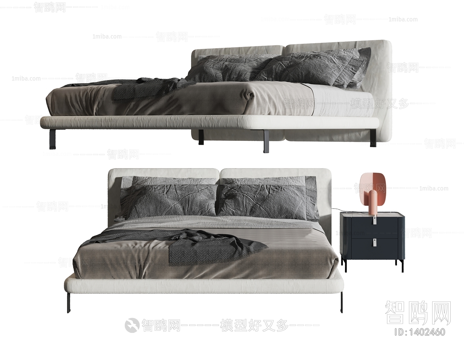 Modern Double Bed