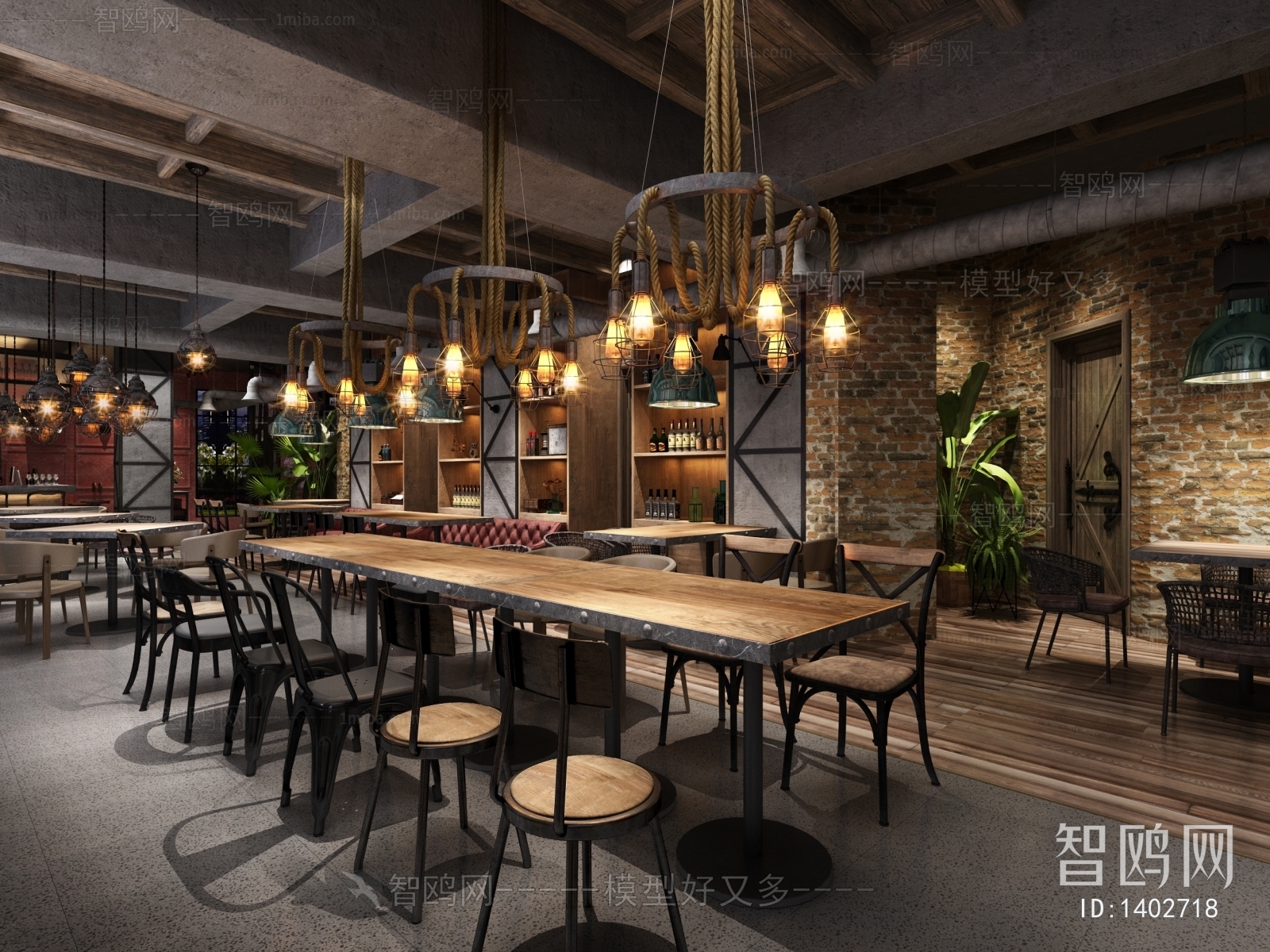 Industrial Style Restaurant