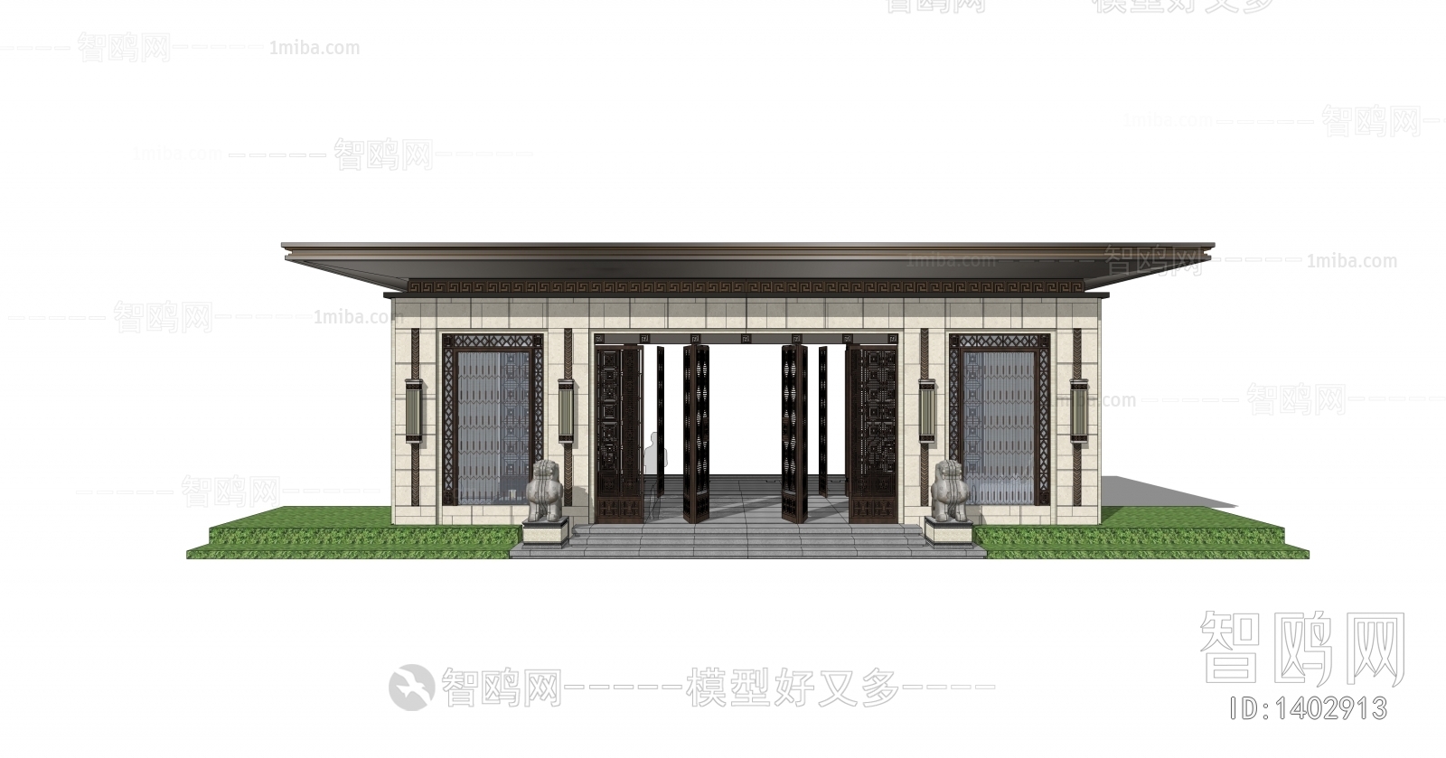 New Chinese Style Building Component