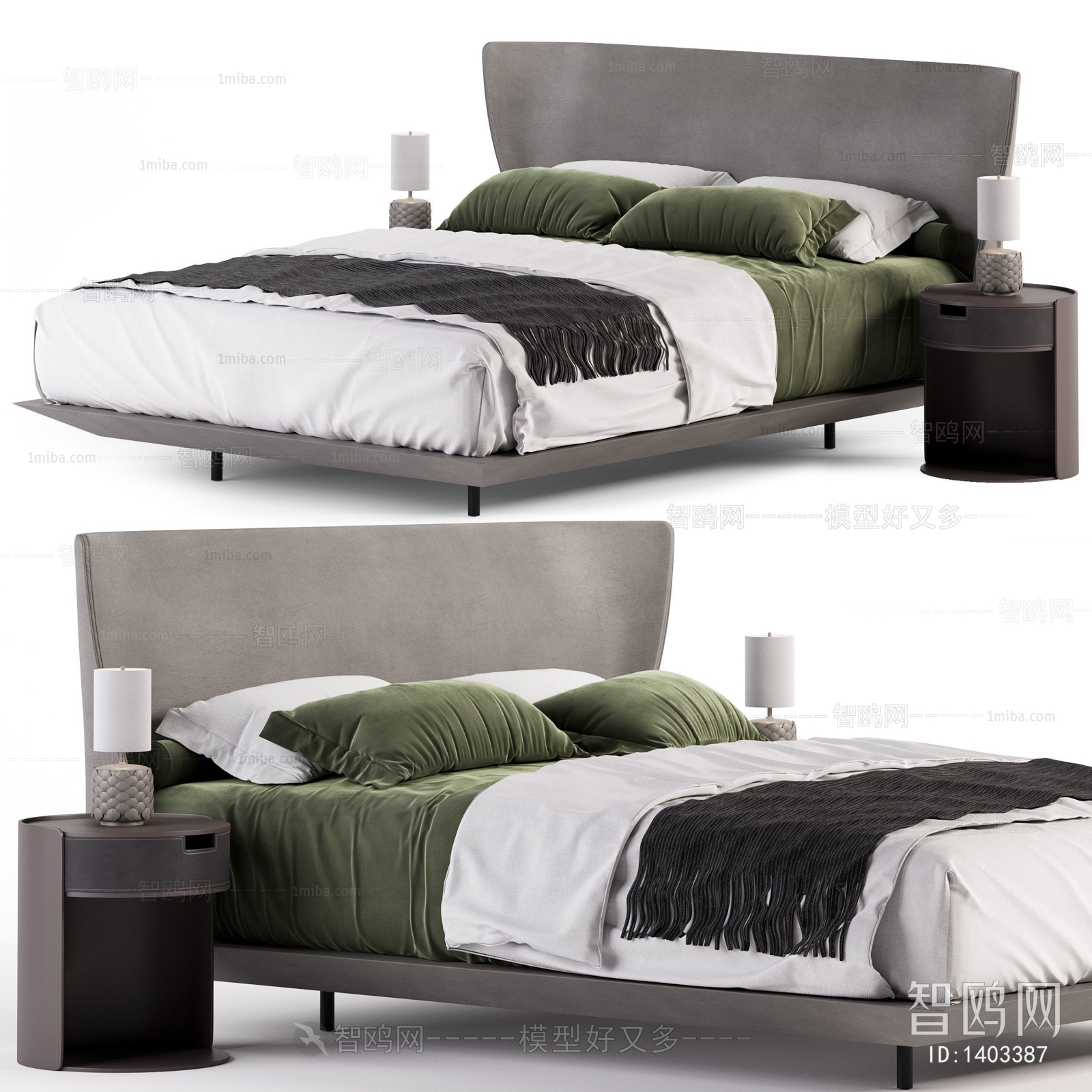 Modern Double Bed