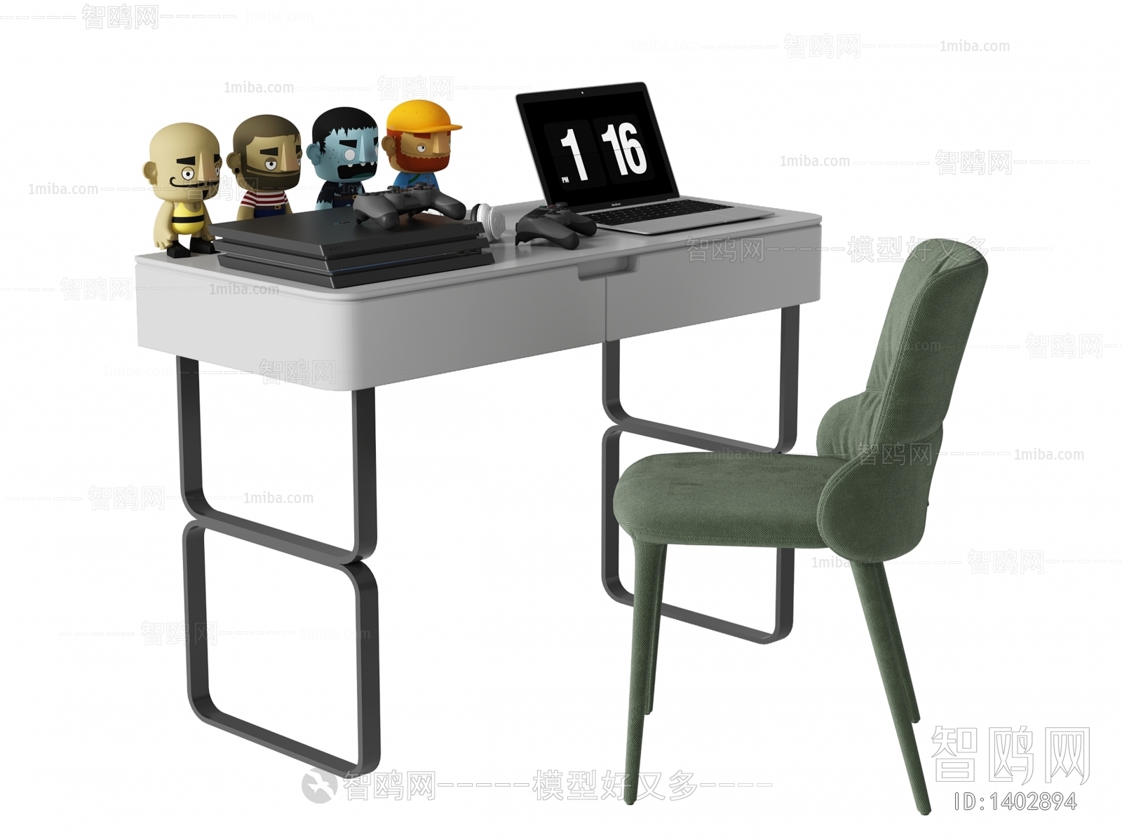 Modern Computer Desk And Chair