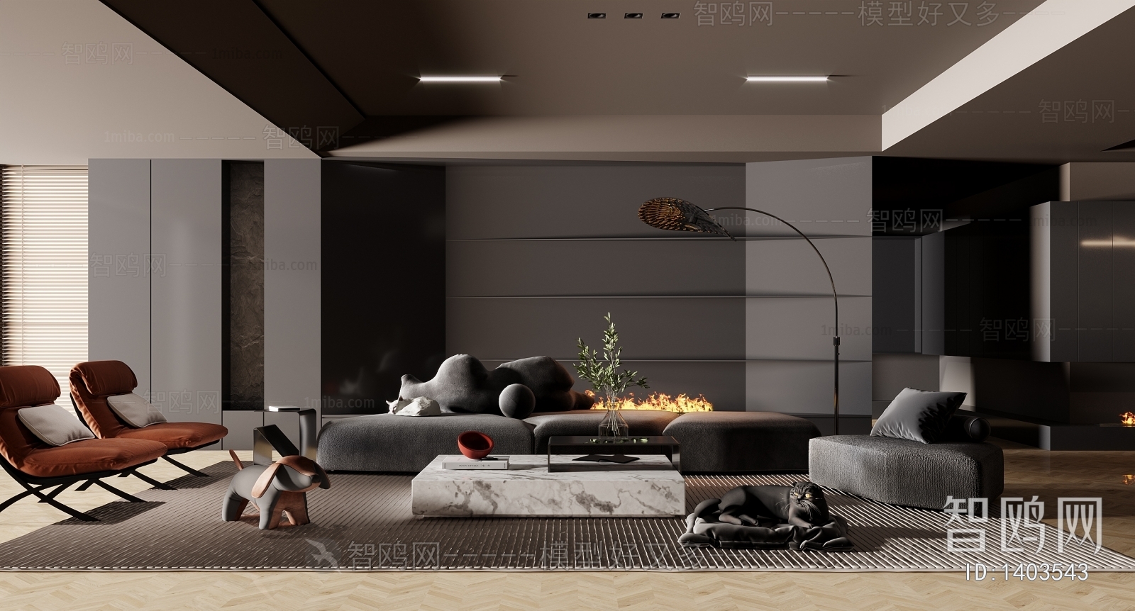 Modern A Living Room