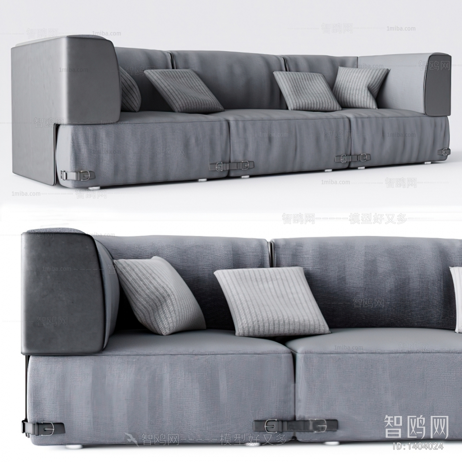 Modern Three-seat Sofa