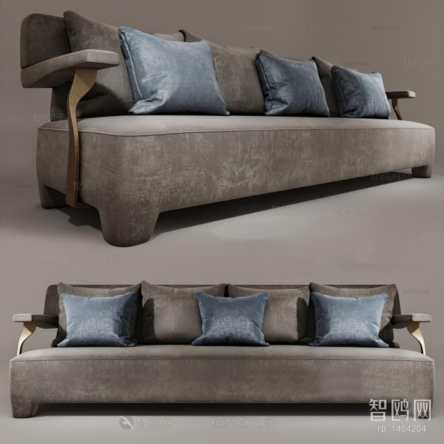 Modern Three-seat Sofa