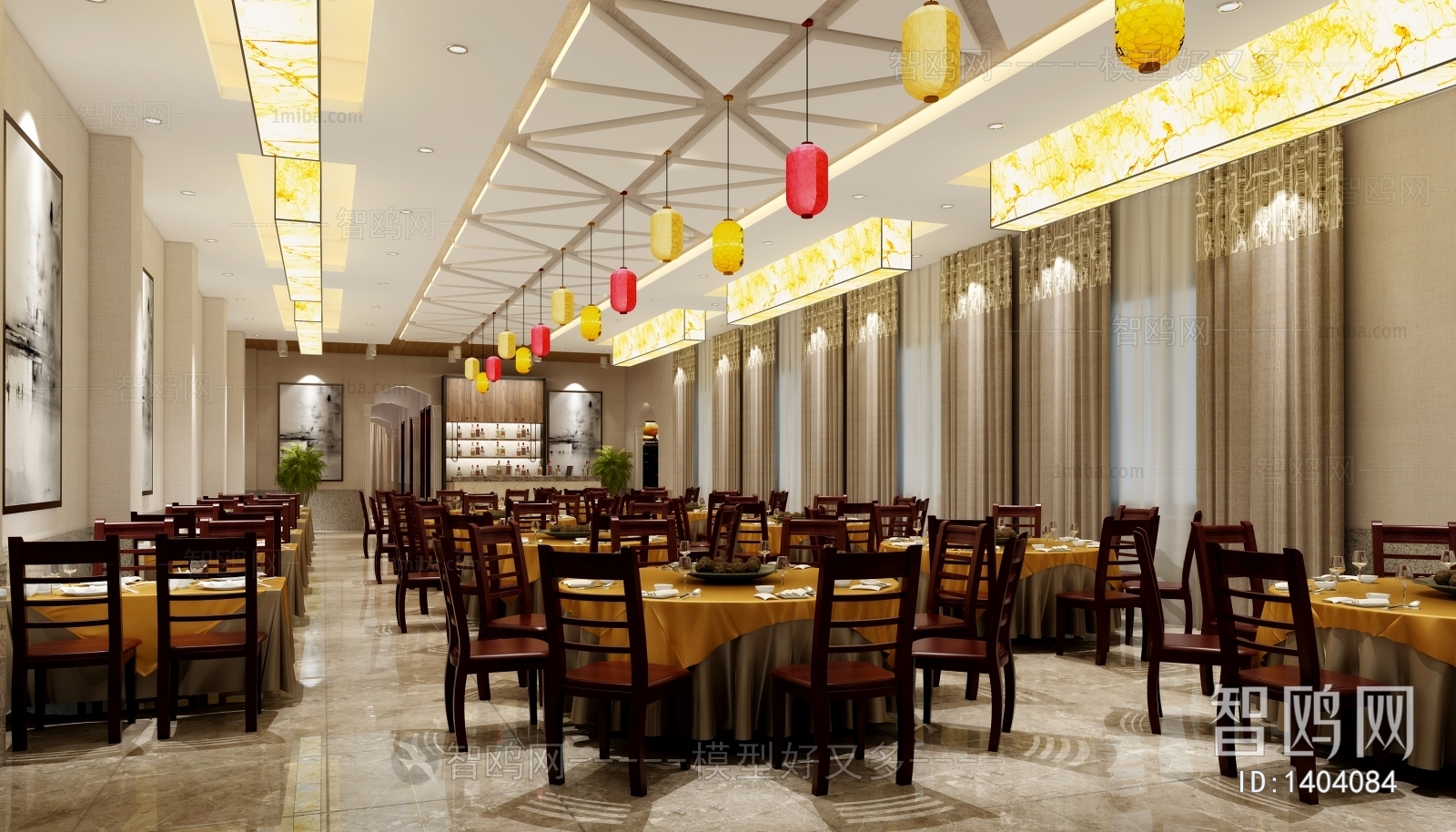 New Chinese Style Catering Space