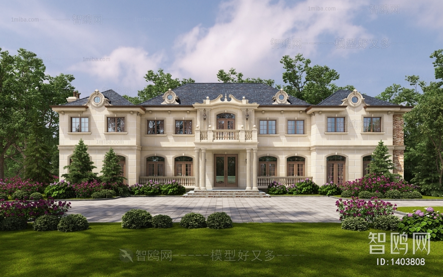 European Style Villa Appearance