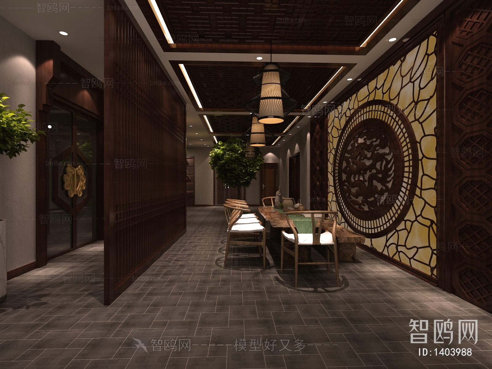 New Chinese Style Tea House