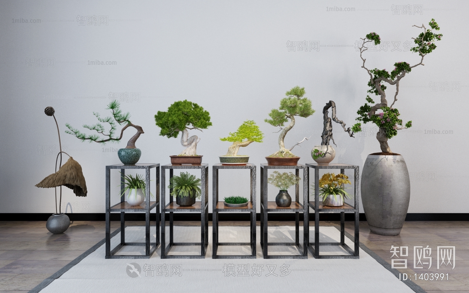 New Chinese Style Bonsai