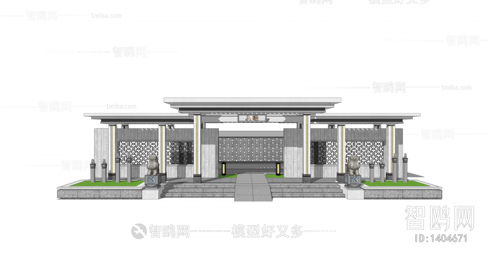 New Chinese Style Building Component