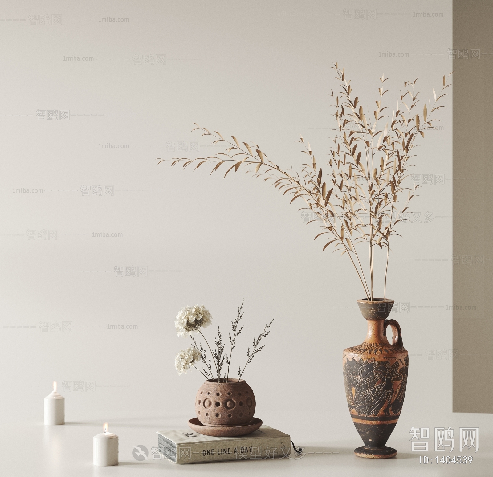 Wabi-sabi Style Decorative Set