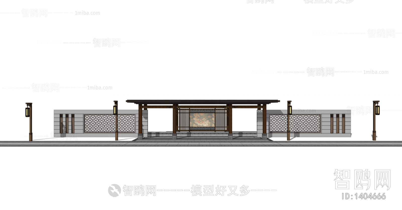 New Chinese Style Building Component