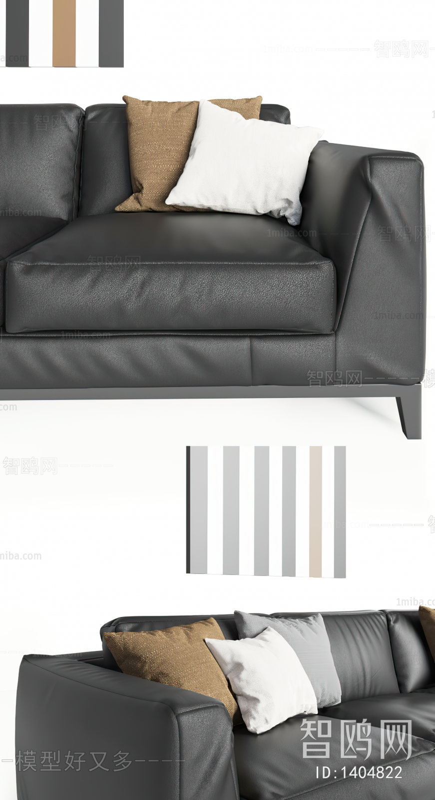 Modern Three-seat Sofa