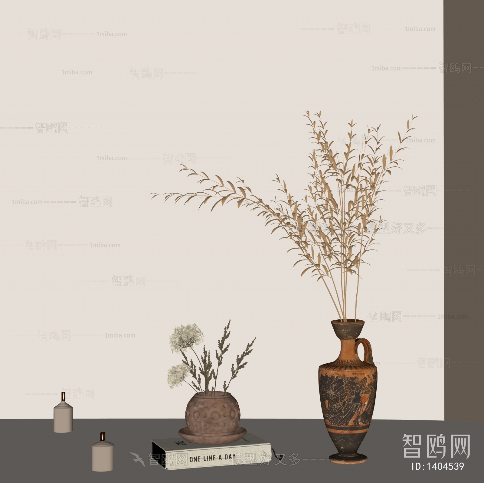 Wabi-sabi Style Decorative Set