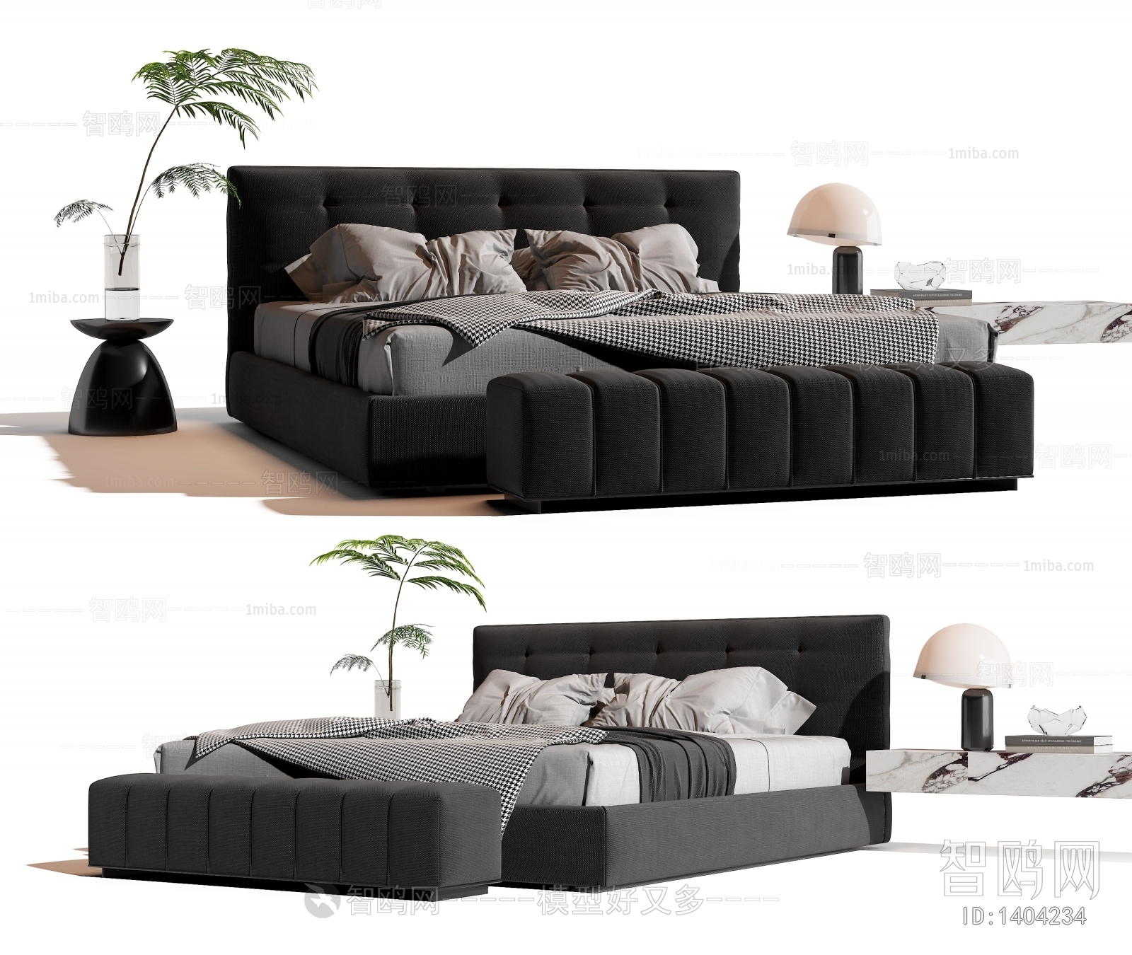 Modern Double Bed