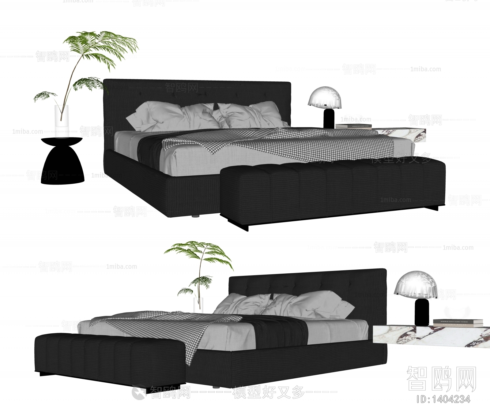 Modern Double Bed