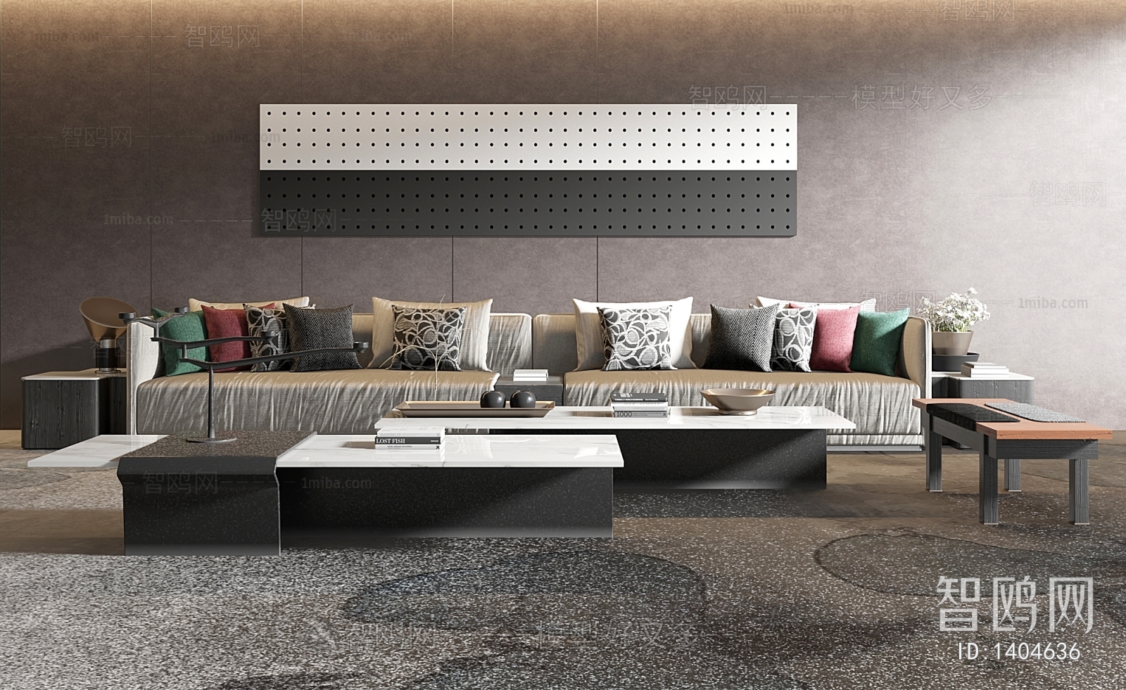 New Chinese Style Sofa Combination