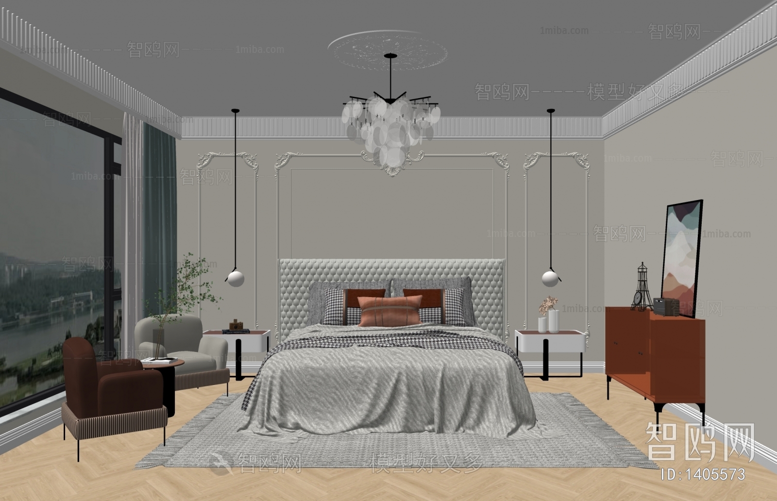 French Style Bedroom