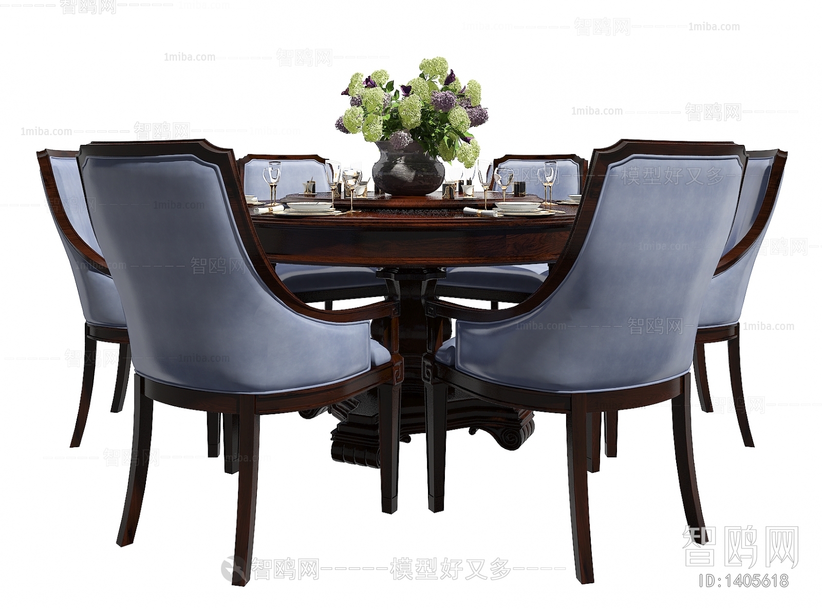 American Style Dining Table And Chairs