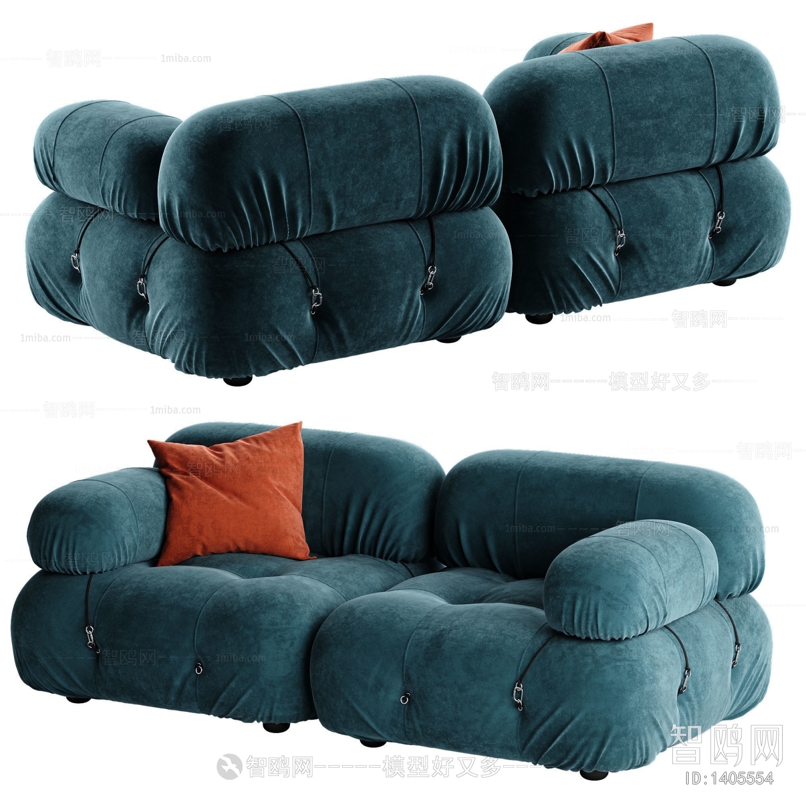 Modern Multi Person Sofa