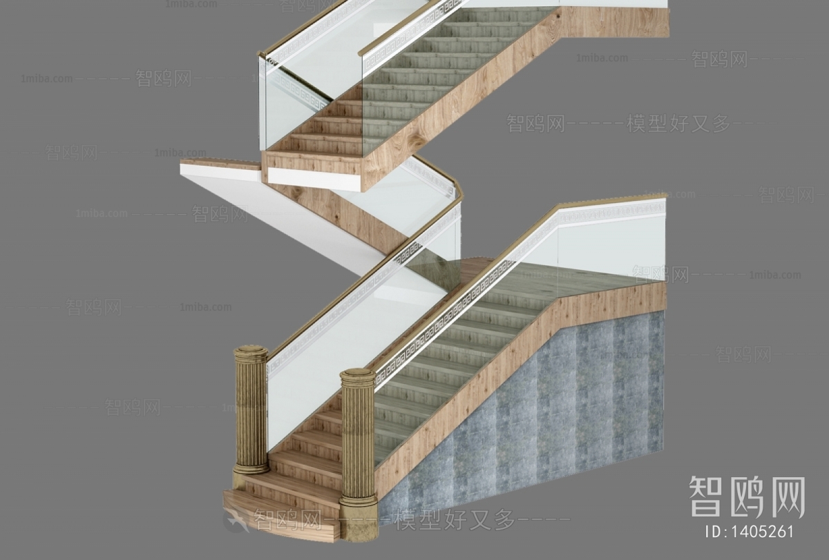 Modern Stair Balustrade/elevator