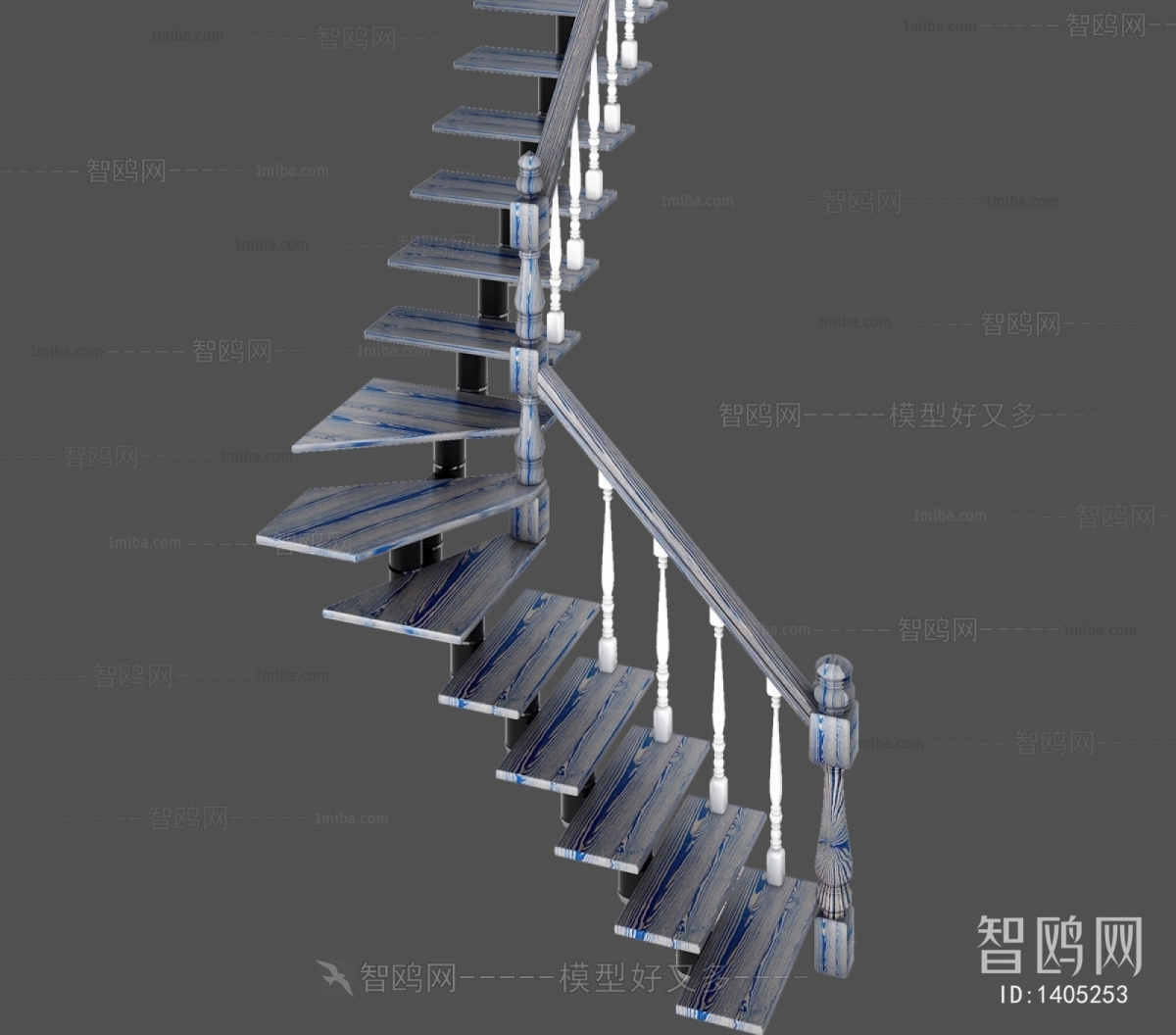 Nordic Style Stair Balustrade/elevator